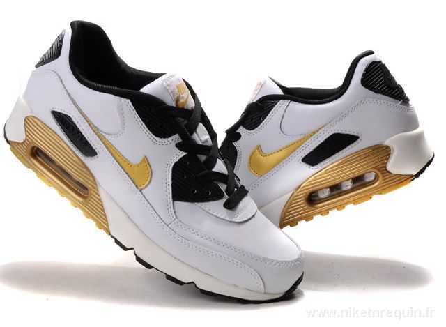 Blanc Et Jaune Nike Air Max 90